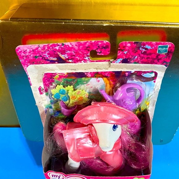 MY LITTLE PONY G3 2003 PRETTY PONY FASHIONS RAIN & SHINE GARDEN TIME STAR SWIRL - Picture 9 of 12